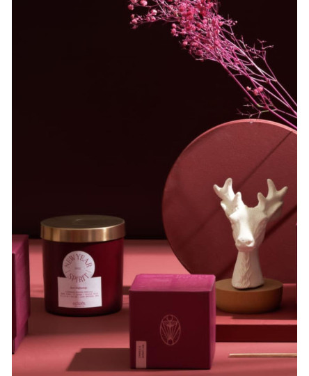 NEW YEAR SPIRIT CANDLE 300 GR