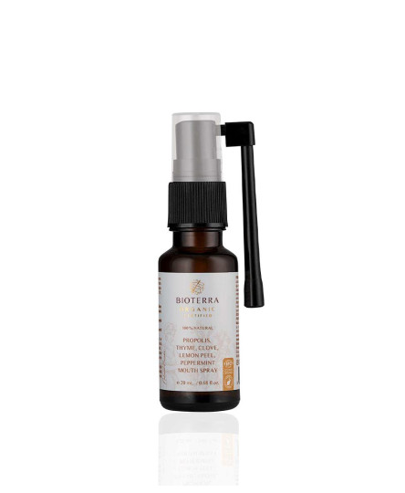 Spray Organic Oral Cu Propolis 20 ML Bioterra