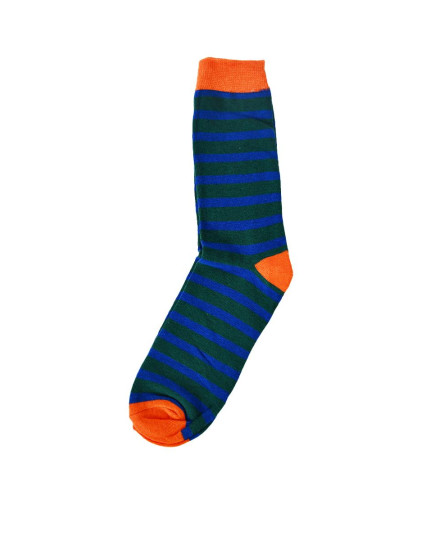 Stylish Line Socks Green