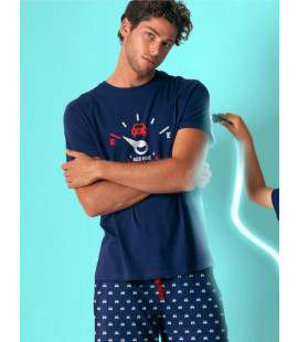 MAN ENERGY PIJAMA NAVY