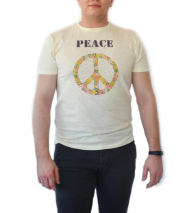 PEACE TSHIRT IVORY