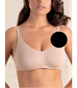 UNDERWIRED SEAMLESS BRA BLACK