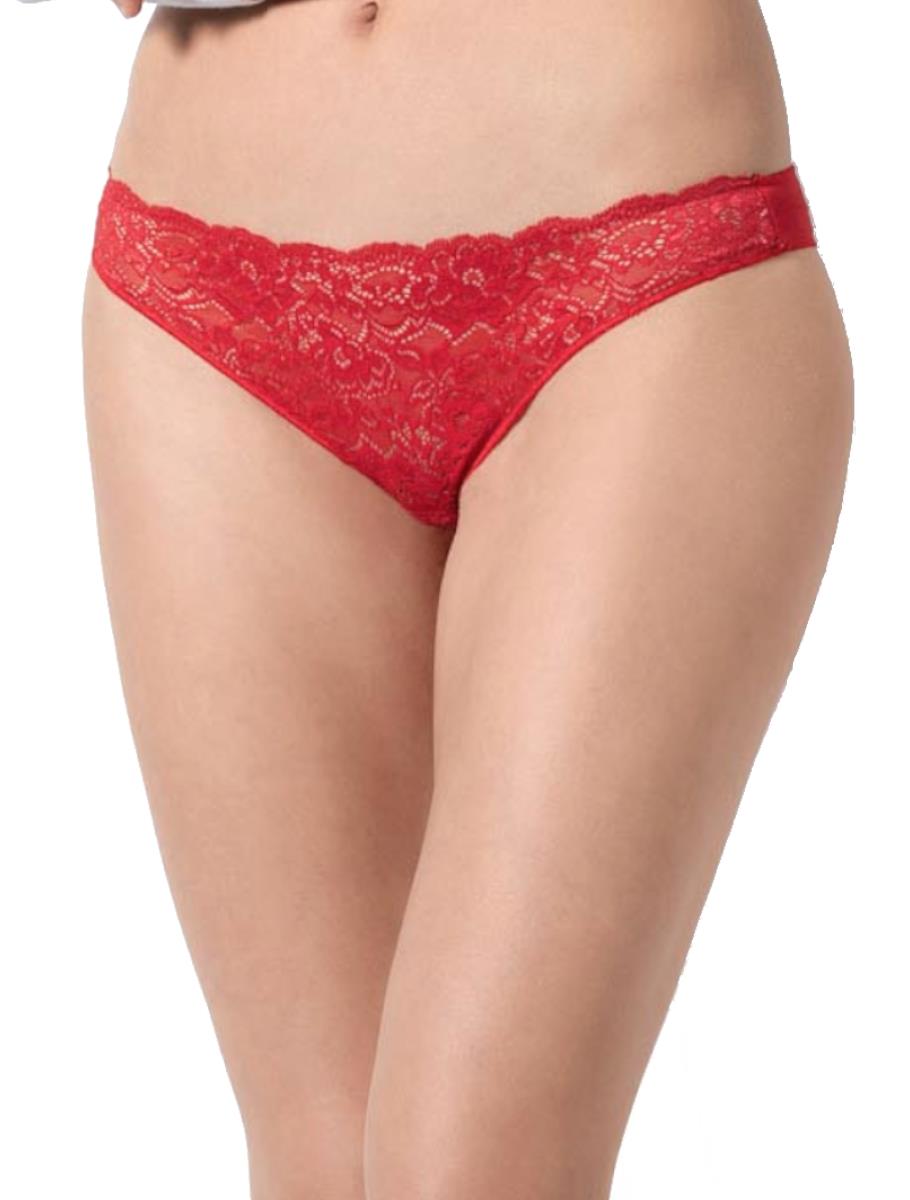 Chilot - brasiliano soft lace red