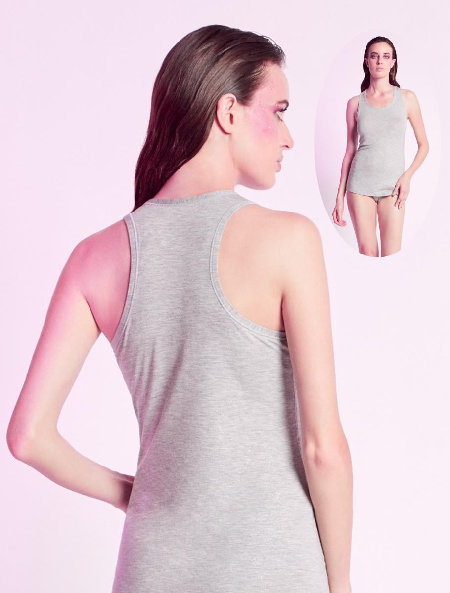 Maiou - cotton shimmer grey