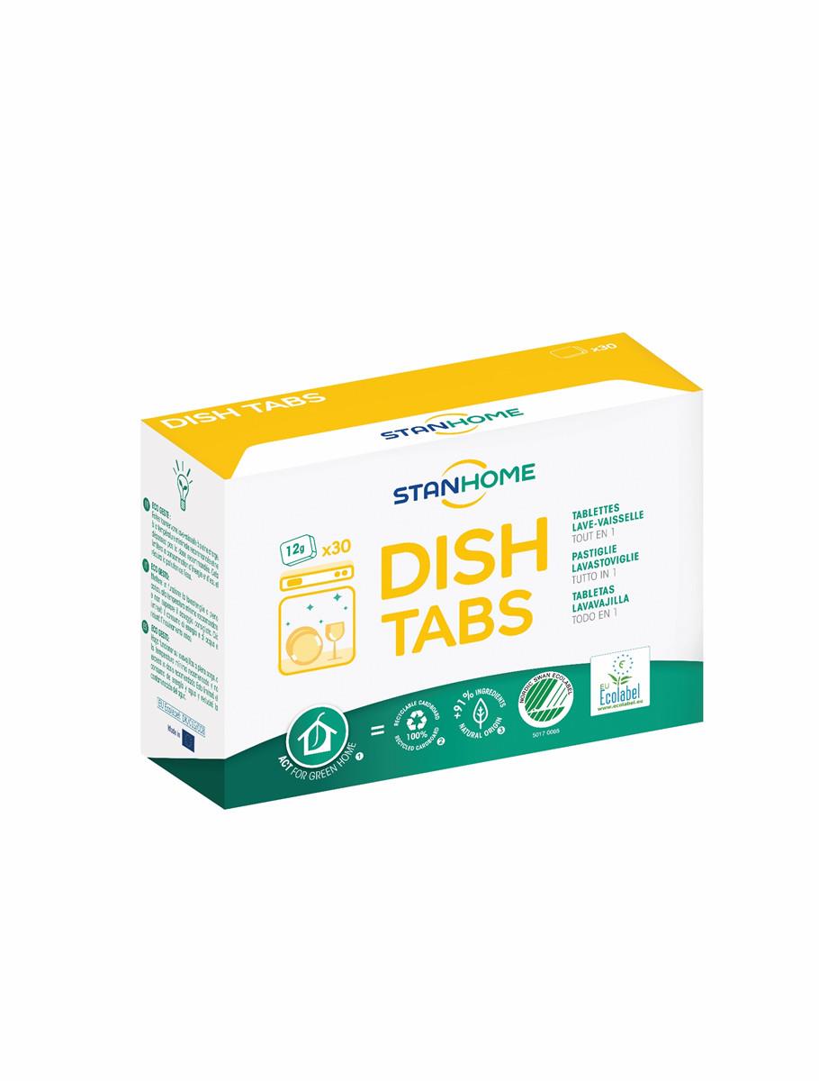 DETERGENT VASE - Dish Tabs Ecolabel 30 X 12 G Stanhome