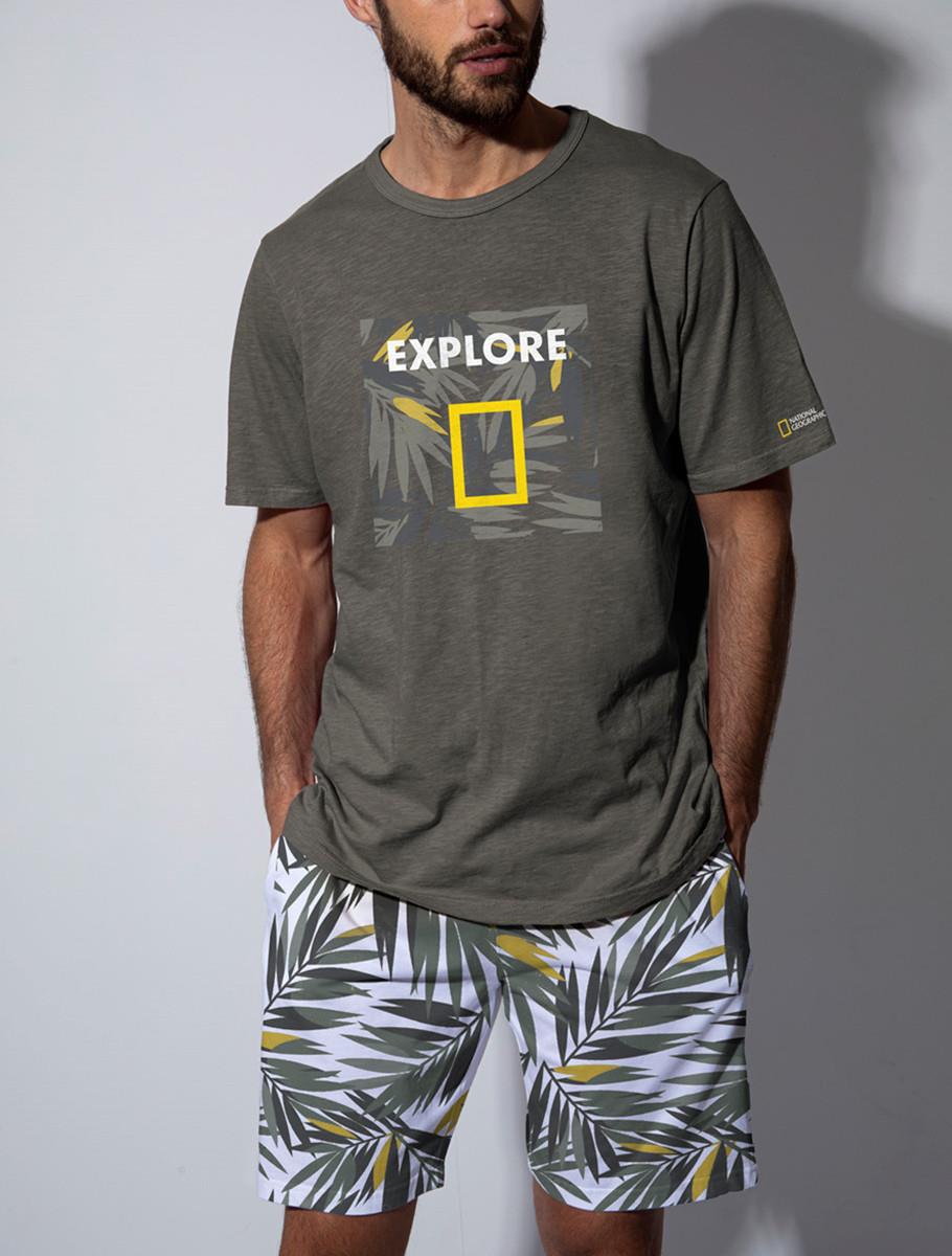 Pijama - explore man pijama olive