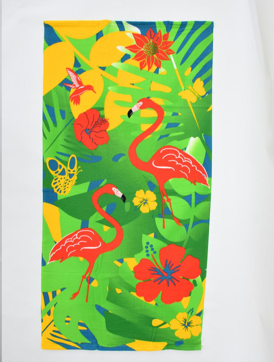 Flamingos towel