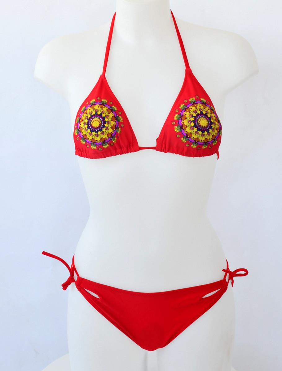 Indian style red