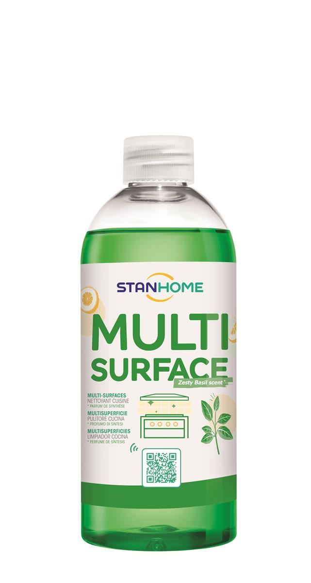 Solutie curatare bucatarie MULTI SURFACE ZESTY BASIL 500 ML
