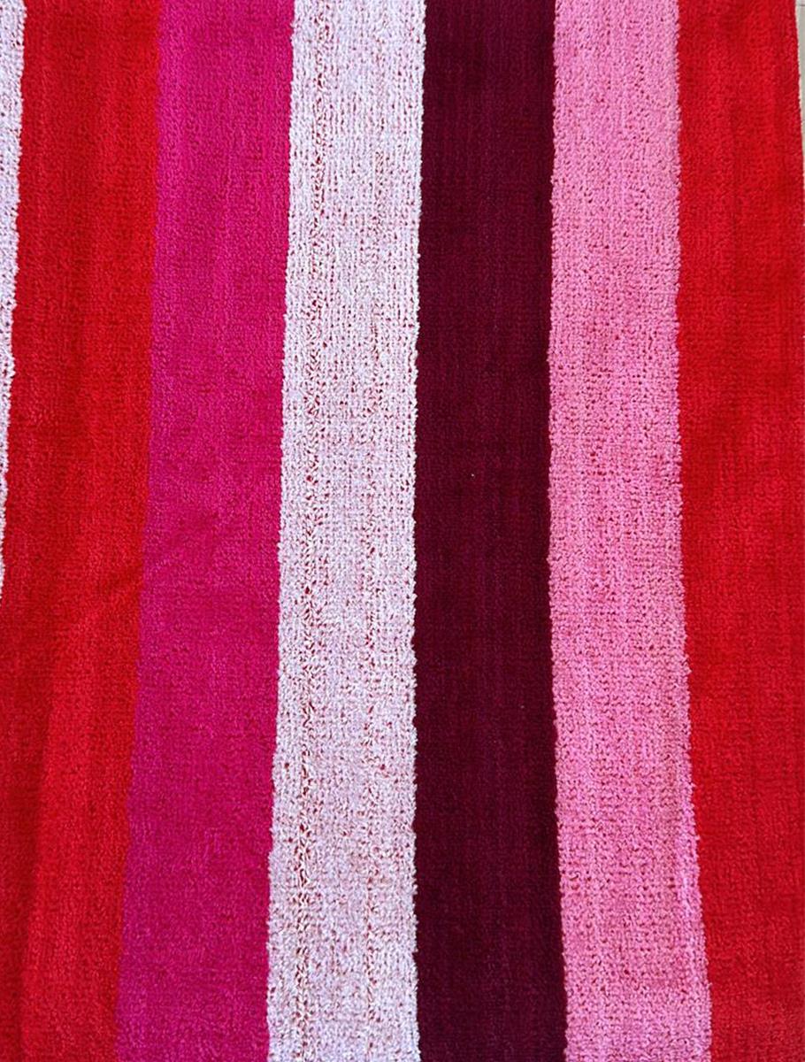 Prosop plaja - red stripes towel