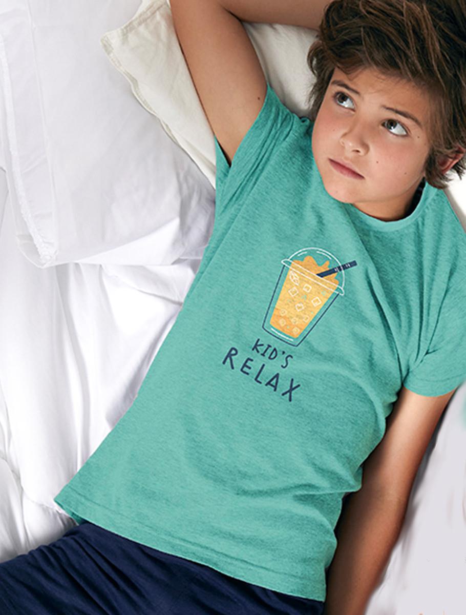 Pijama - relax boy turquoise