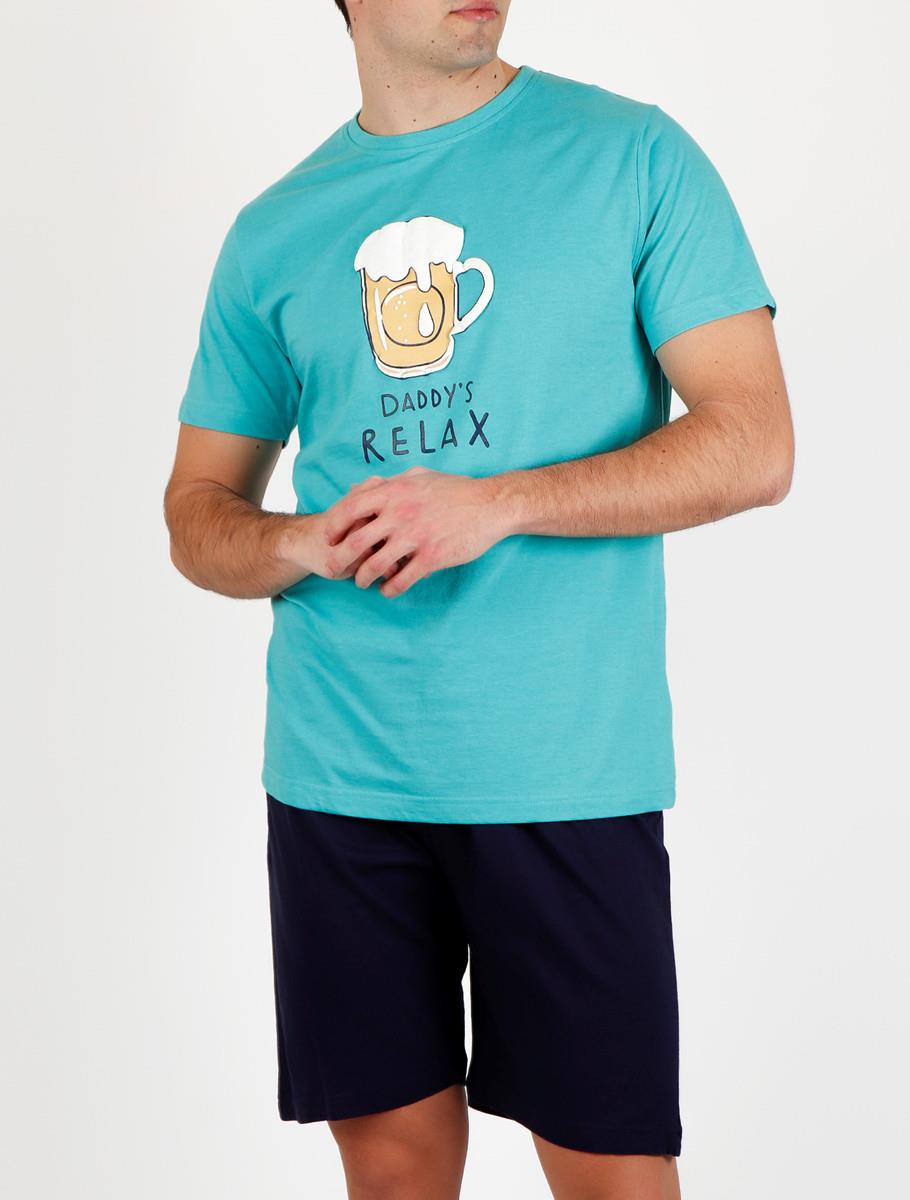 Pijama - relax man turquoise