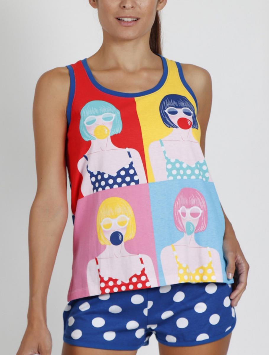 Pijama - tirantes pop woman pijama
