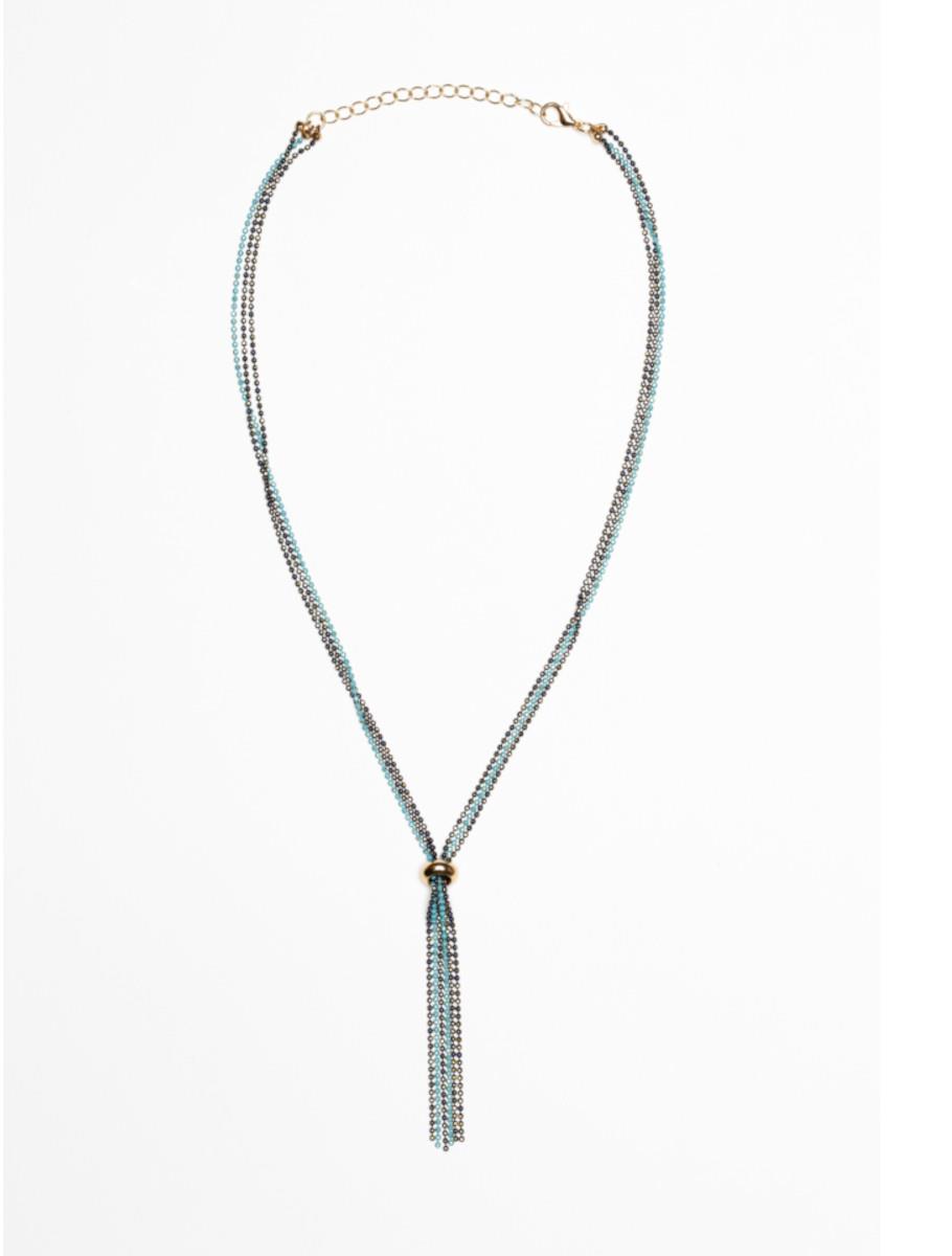 Blue necklace