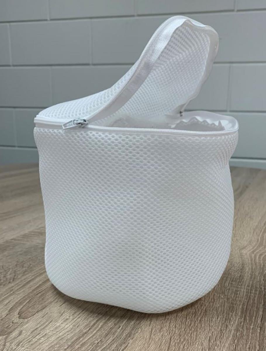 Saculet - bra washing bag white 16x15 cm