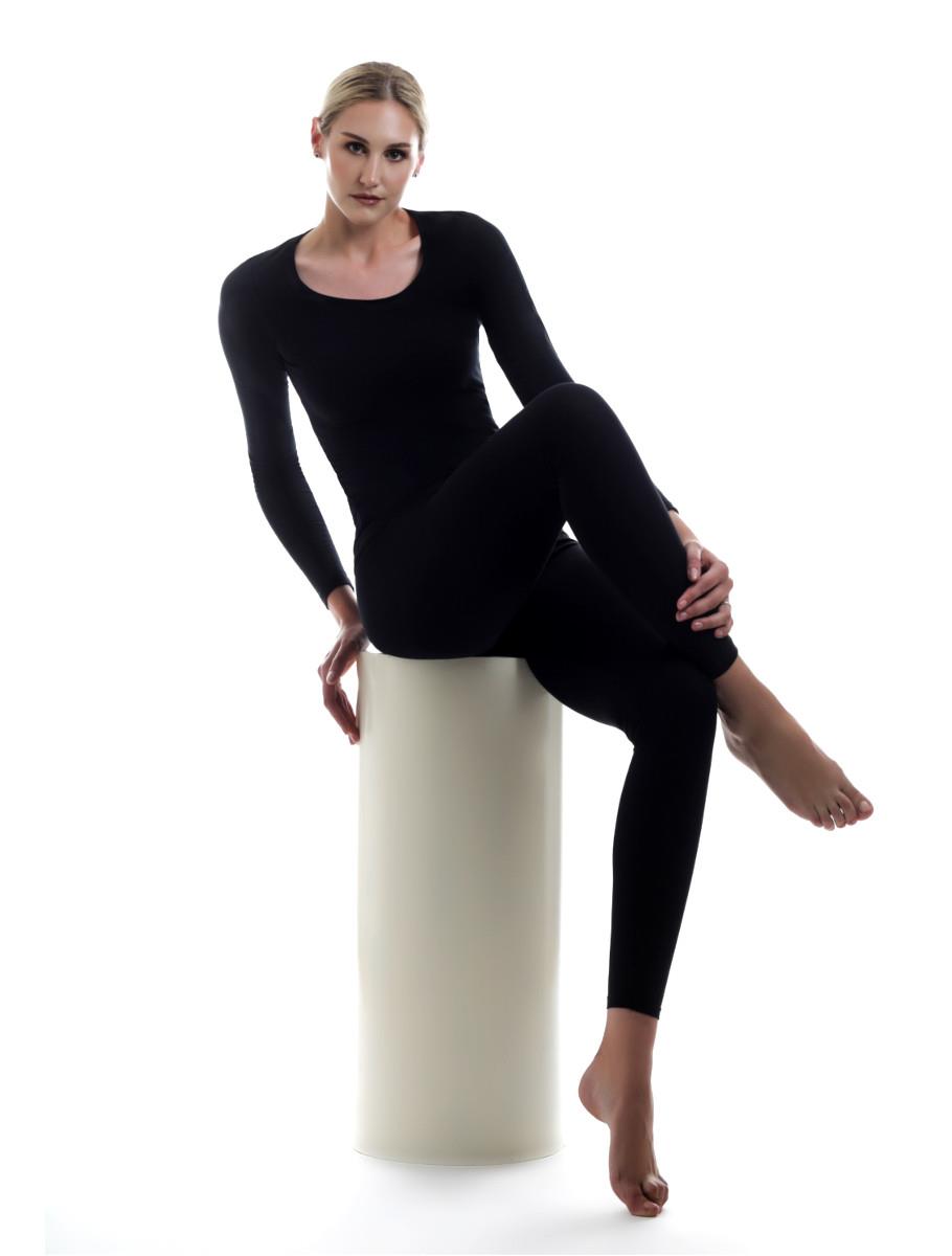 Egari - cottony leggings black