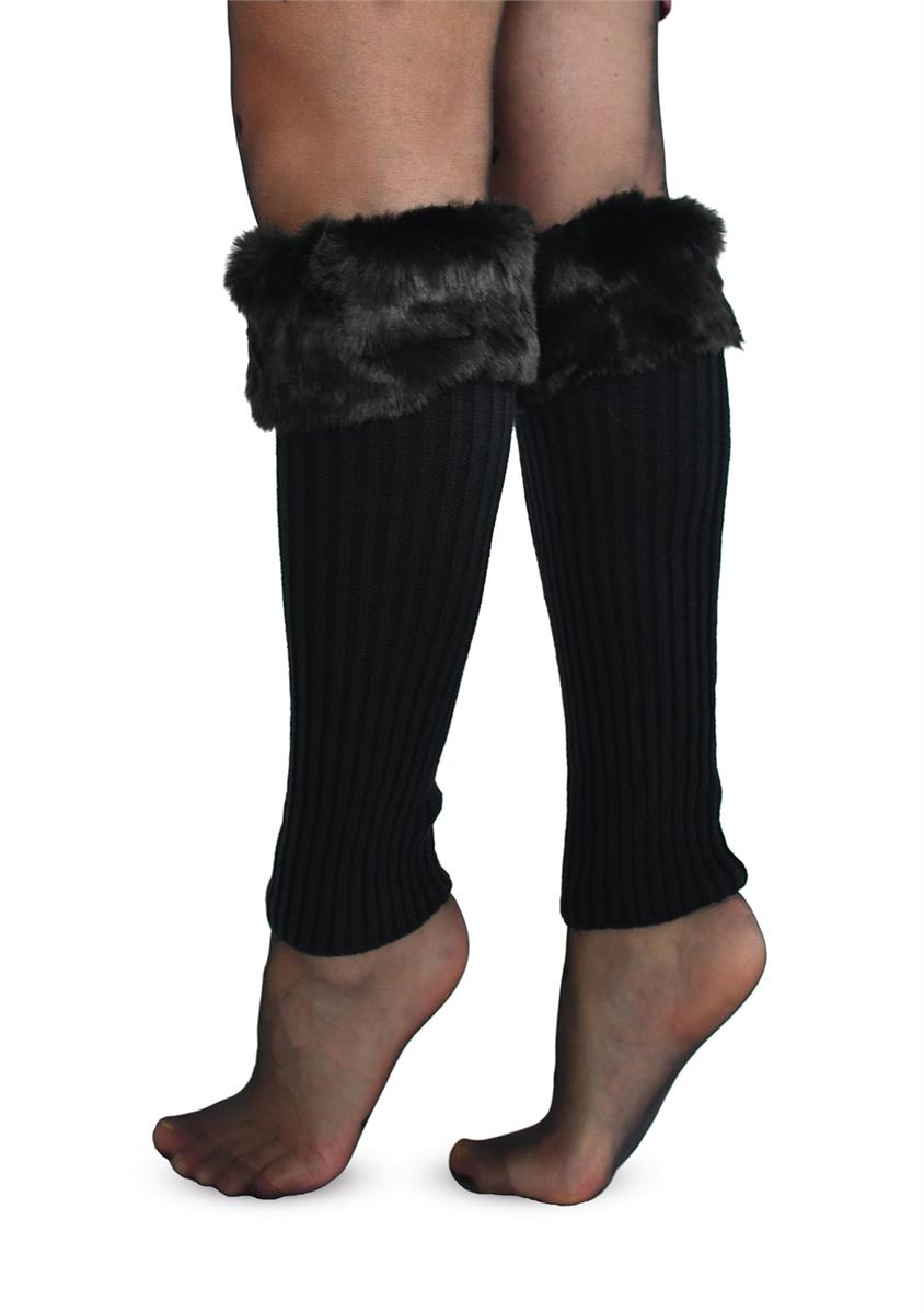 Leg warmers black