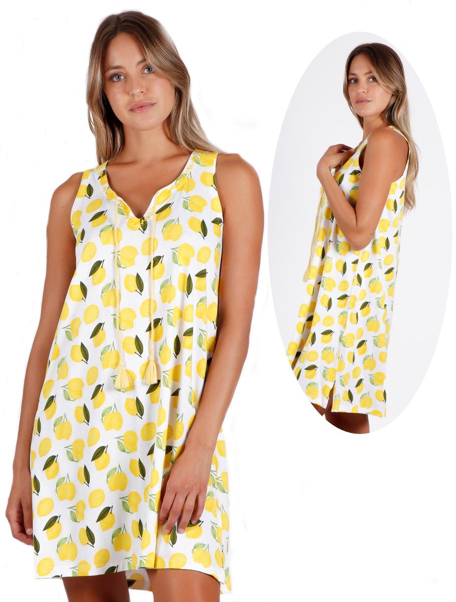 Lemon summer dress 