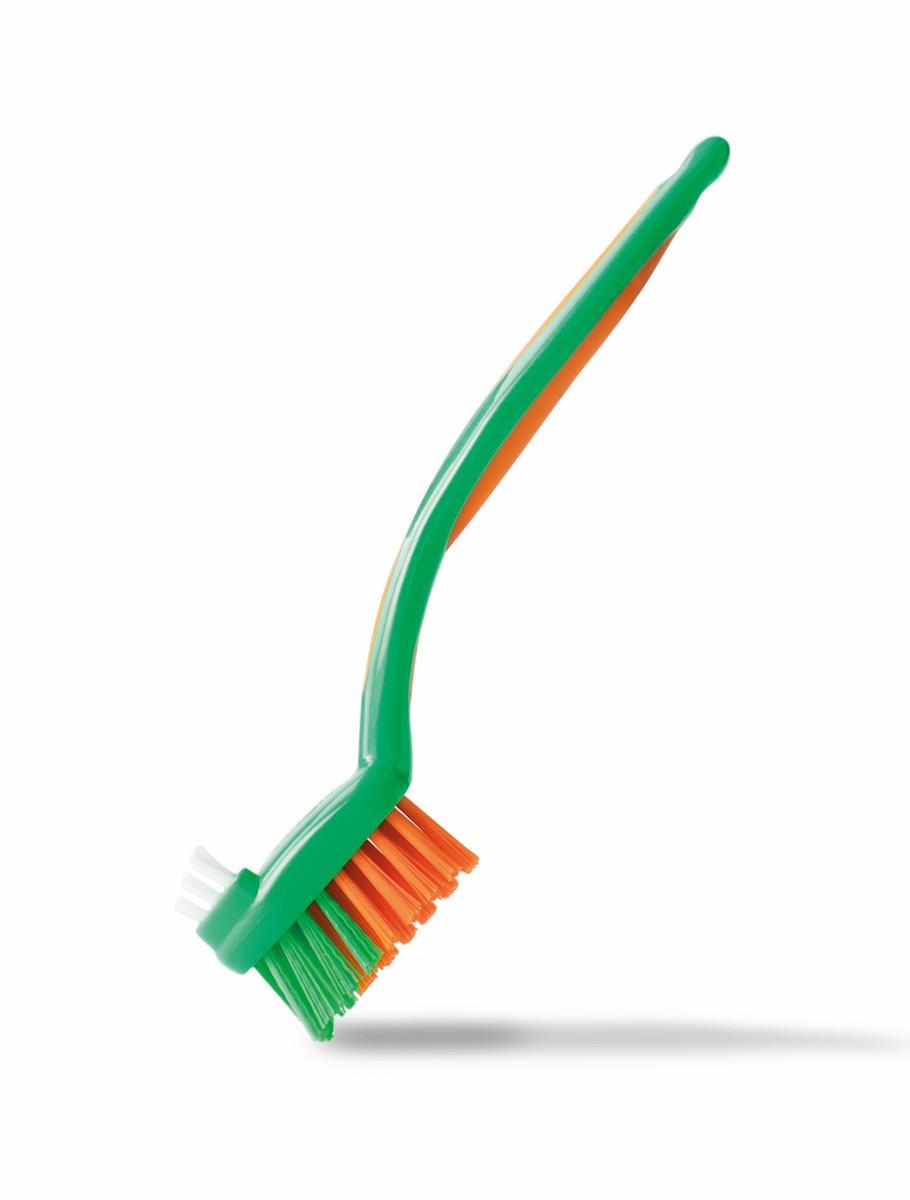 My brush green & orange
