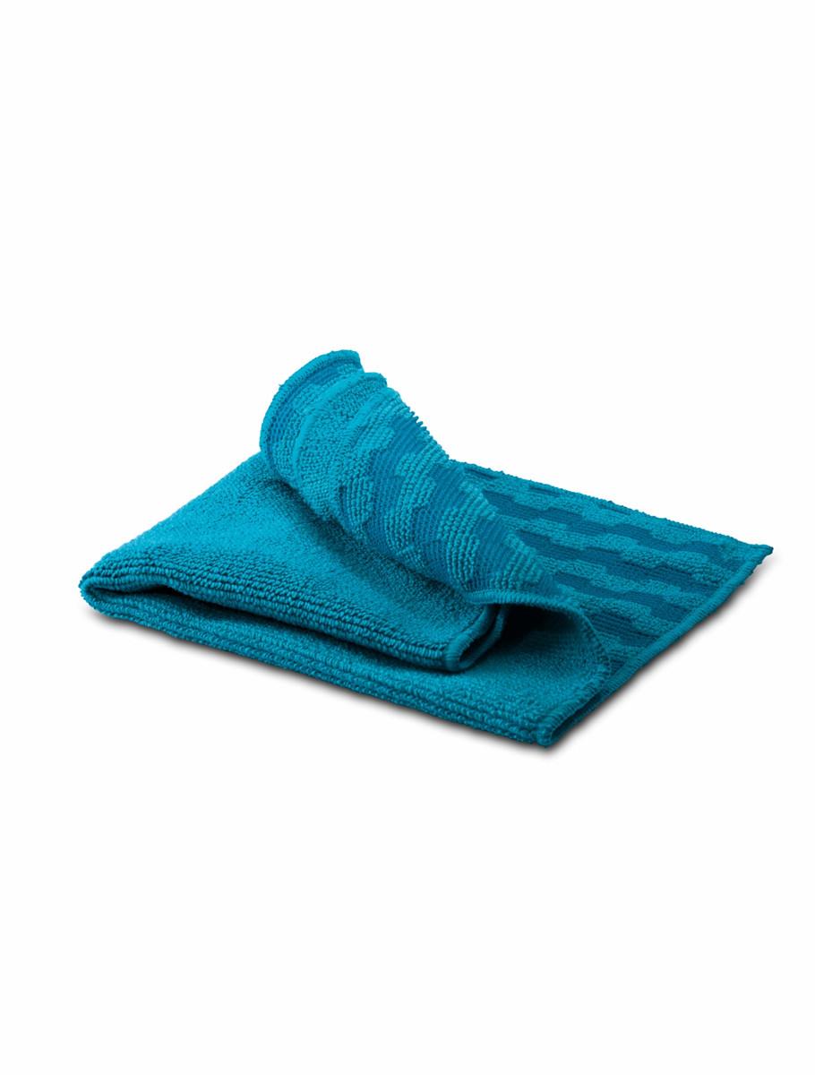 Scratchy cloth blue