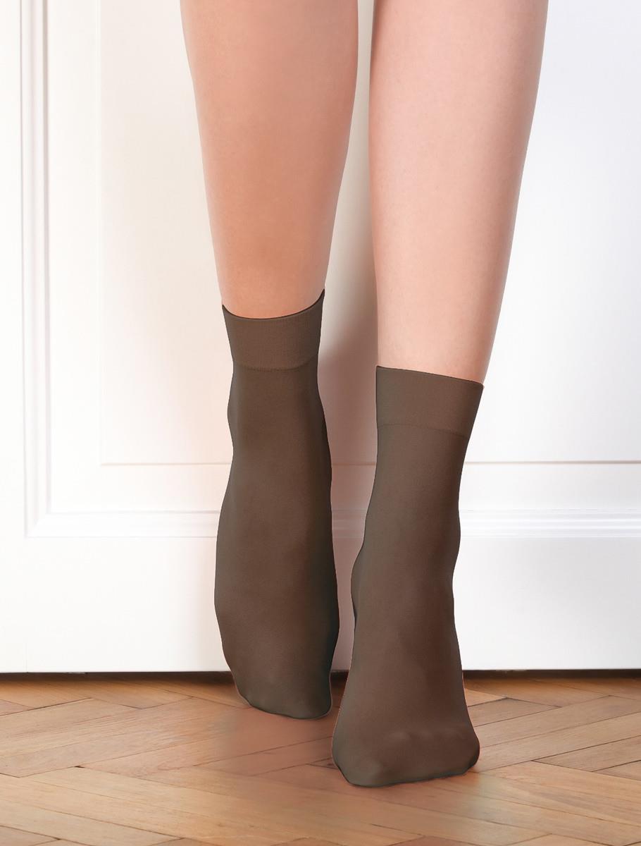Set 2 micro comfy brown 50 den