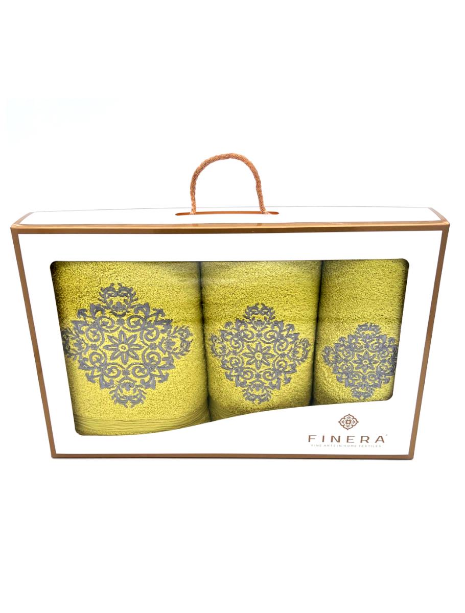 Prosop - set 3 prosoape diamond green tea 500 gr