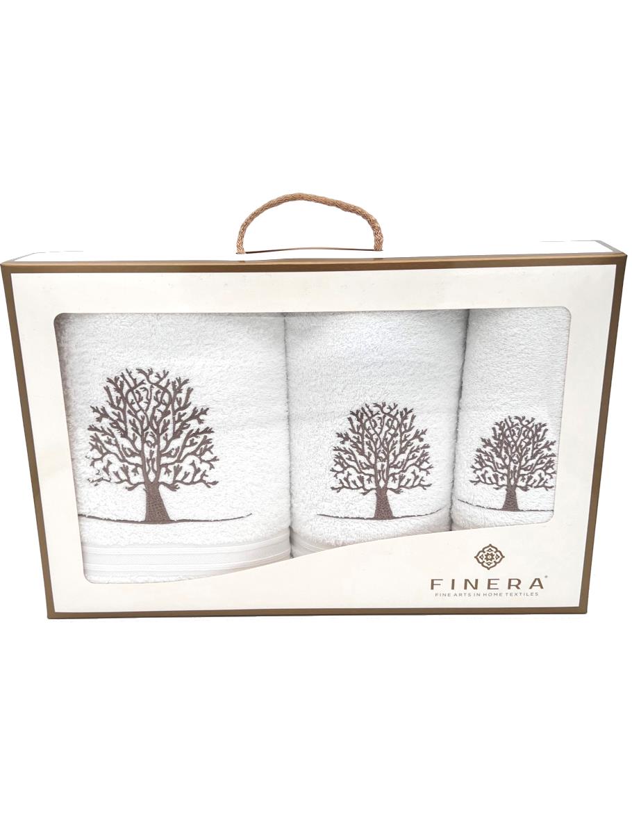Prosop - set 3 prosoape fall tree white 500 gr