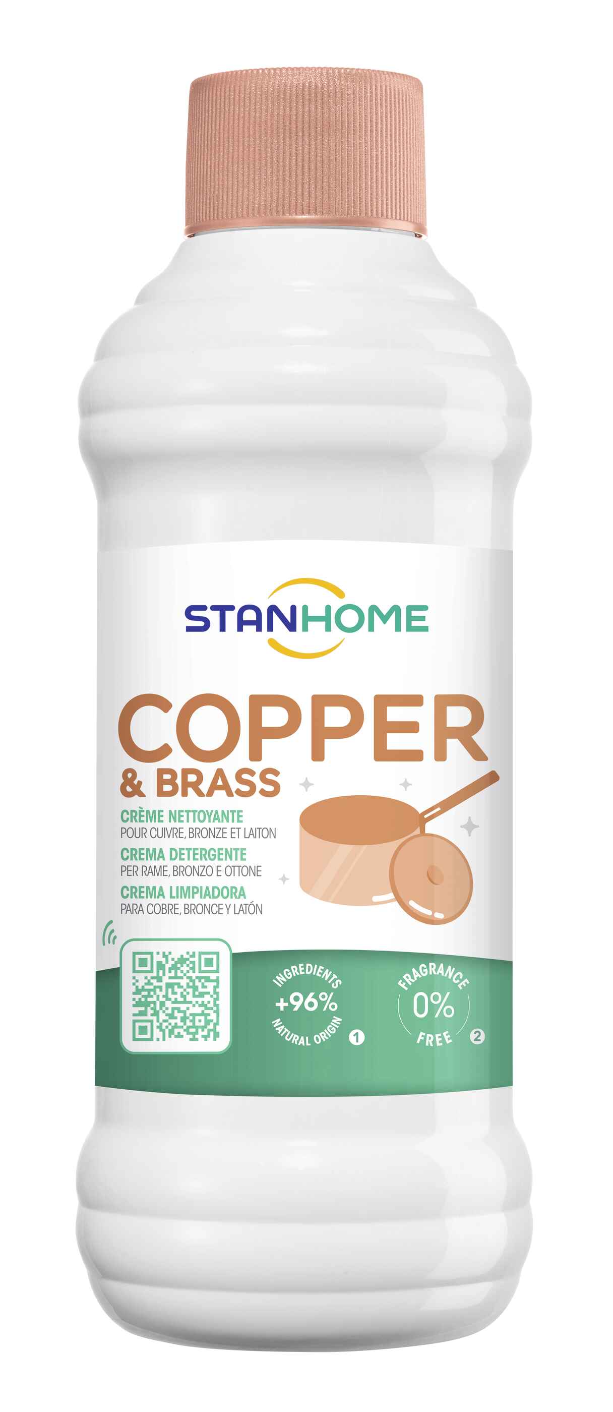 Intretinere materiale Copper & Brass New Formula 250 ML