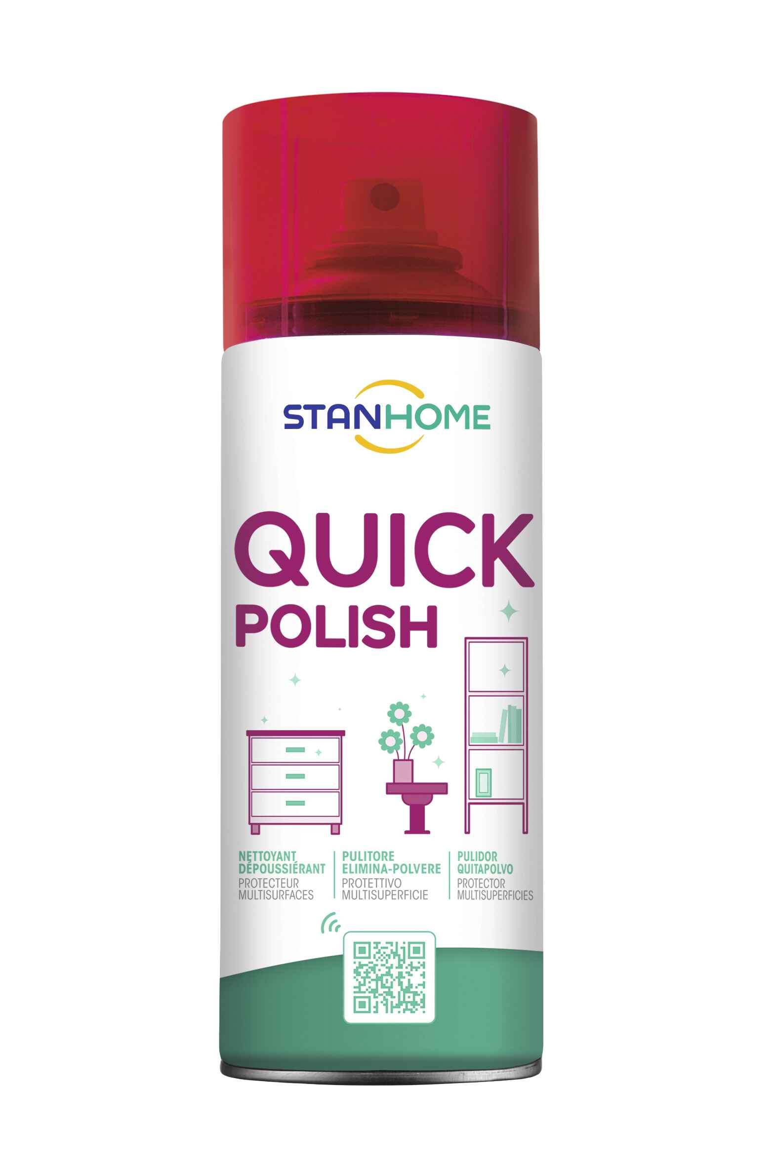 Spray Curatare Mobila - Quick Polish  New 400 ML Stanhome