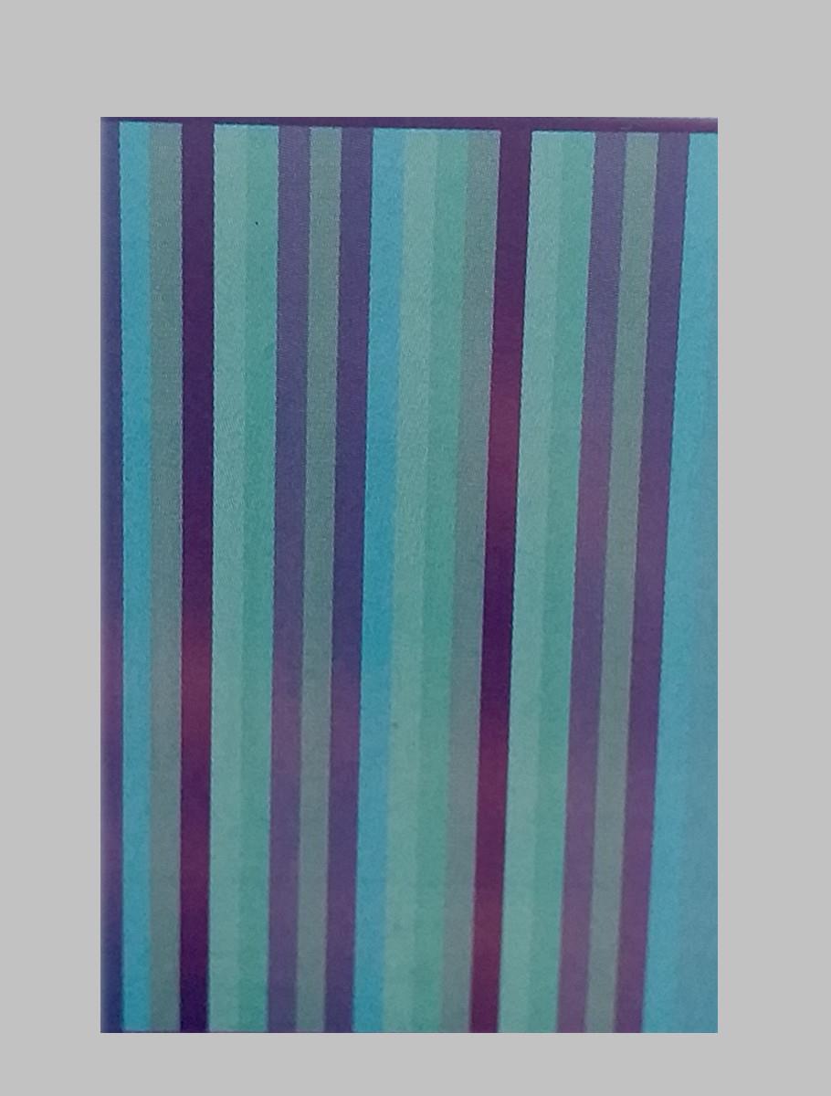 Turquoise stripes towel