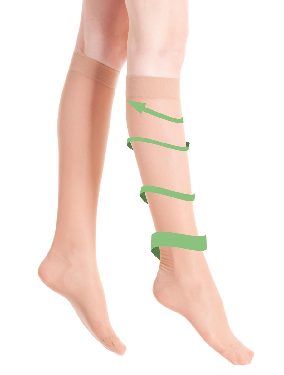 Vita leg socks beige
