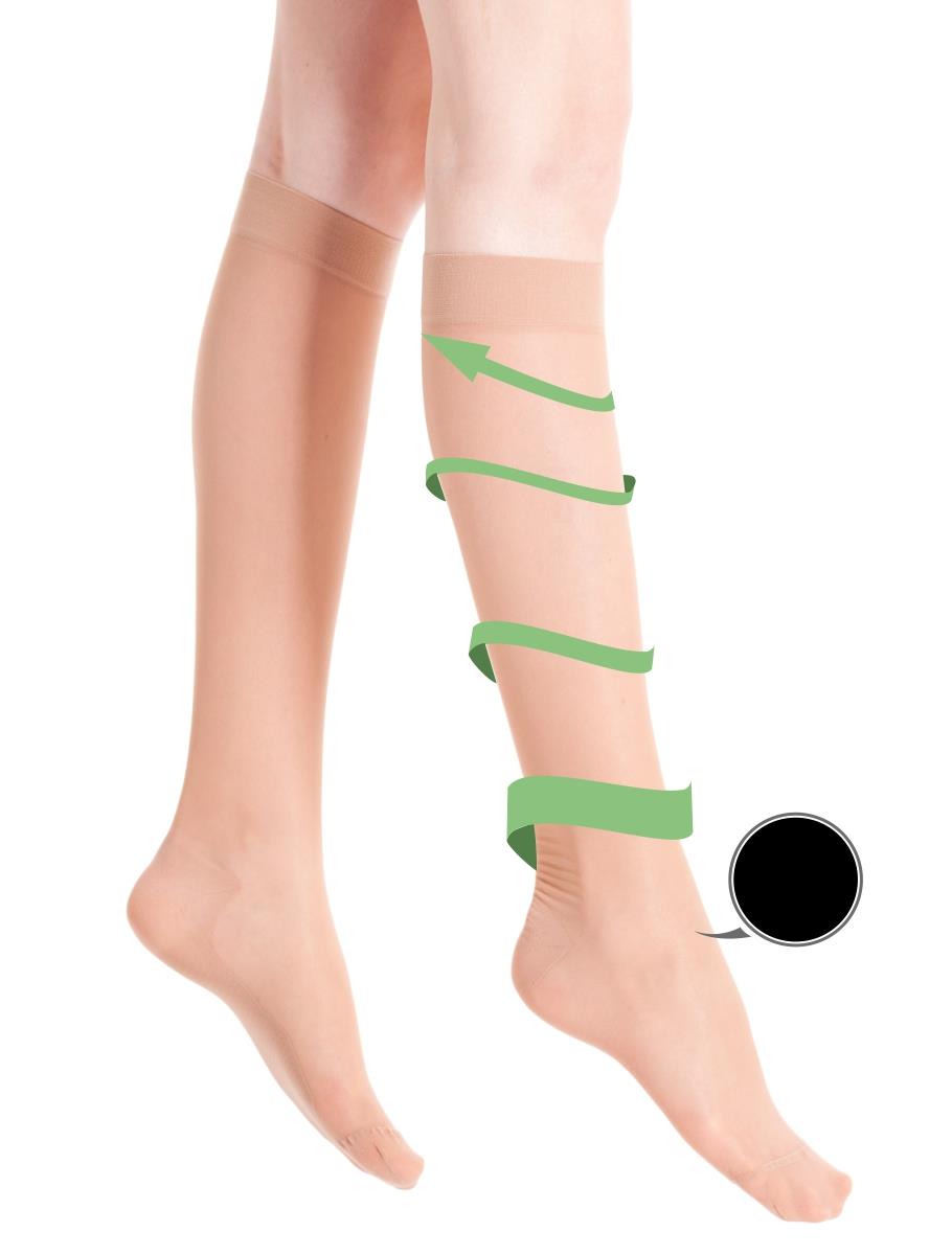Vita leg socks black
