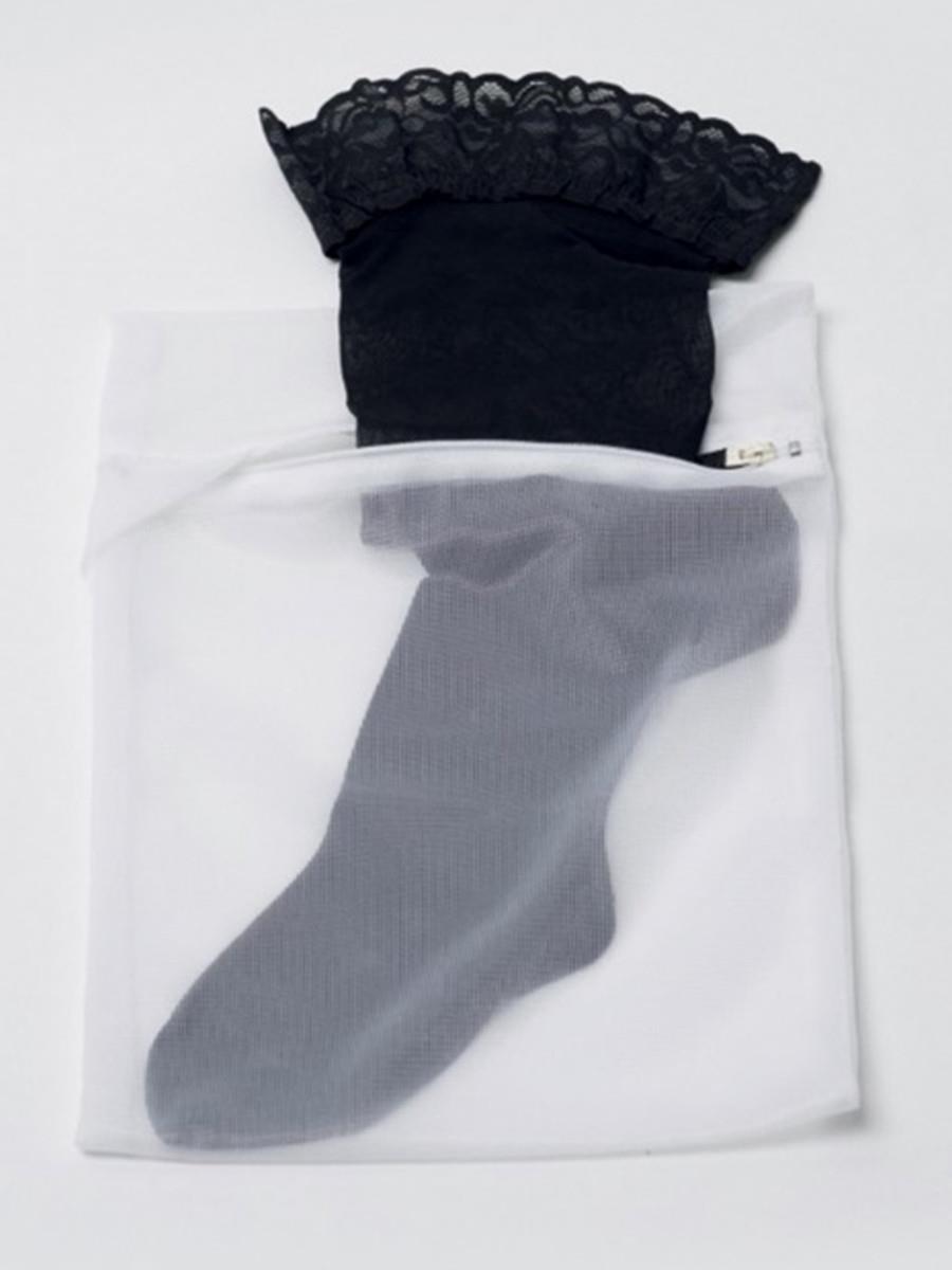 Saculet - washing bag white 22x33 cm