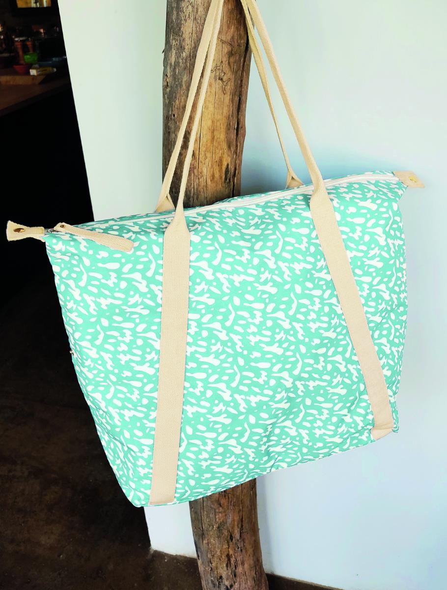 Geanta - weekend bag light blue