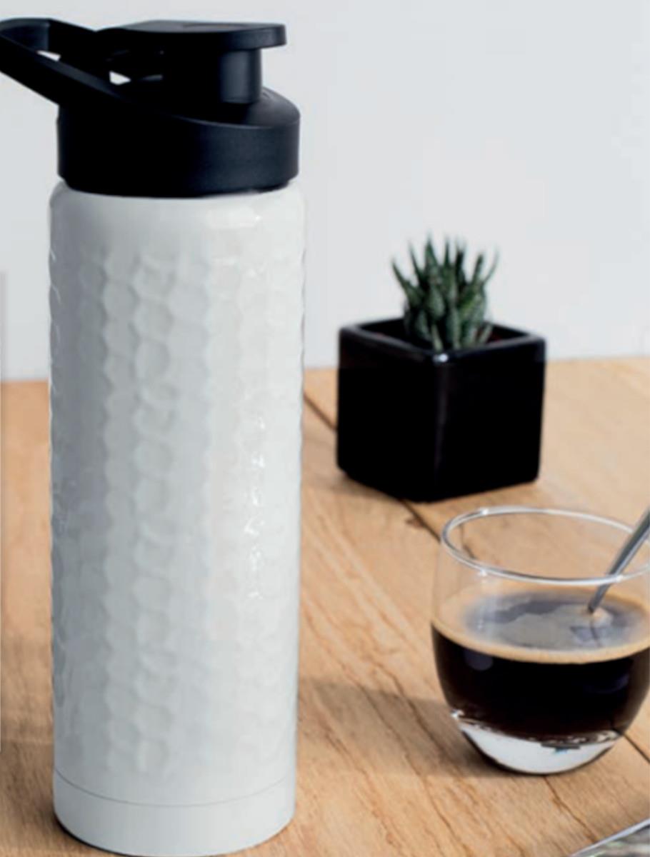 White thermos
